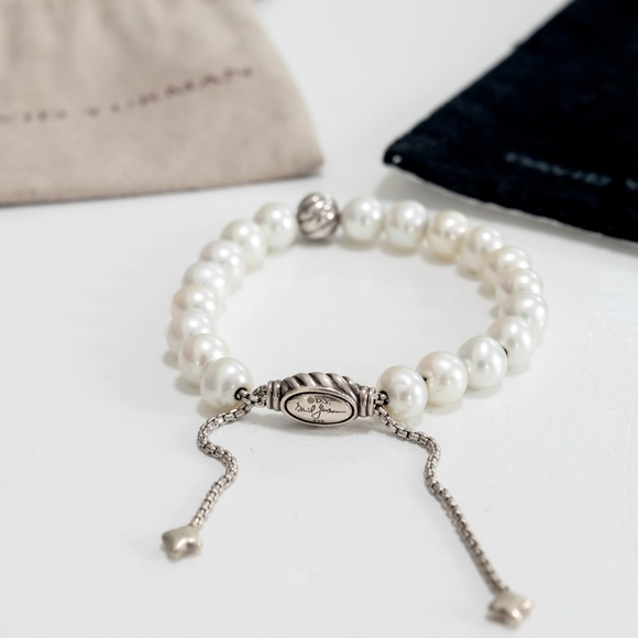 David Yurman Jewelry - David Yurman Pearl Spiritual Bead Bracelet 8MM
